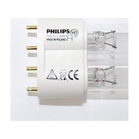 Świetlówka kompaktowa Philips Philips kompaktowy osadnik do lamp, PL-L 36W, podstawa 2G11, światło UV-C 62878740