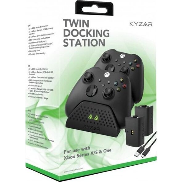 Kyzar Kyzar Twin Docking Station STACJA DOKUJĄCA Xbox Series X/S