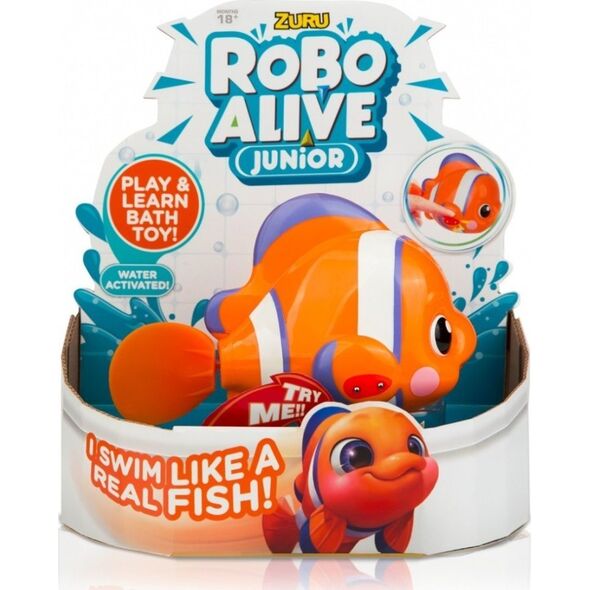 Triton Figurka Pływające zwierzęta Kaczka, Krokodyl, Ryba mix ZURU Robo Alive