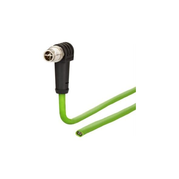 Triton Kabel połączeniowy METZ CONNECT M12-Męski 8-biegunowy z kodem X, kątowy, 2 m