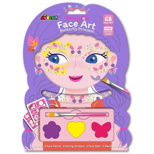 AVENIR Face Art Πριγκίπισσα Πεταλούδα