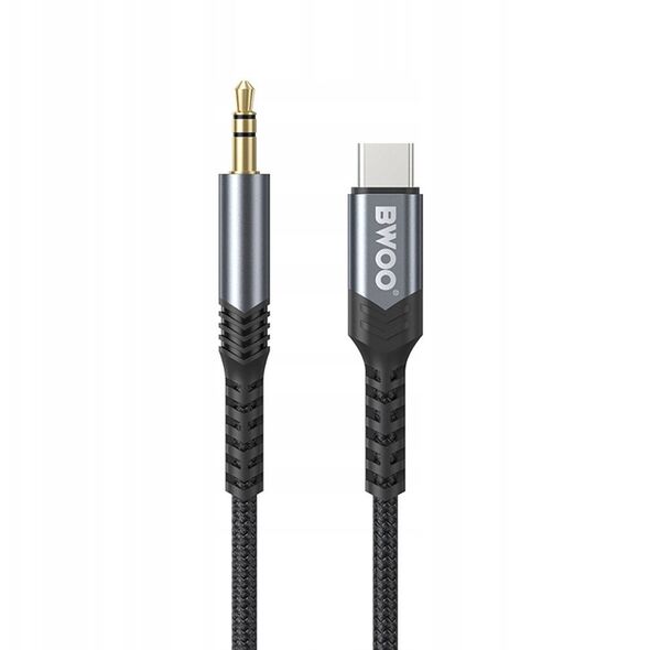 Καλώδιο BWOO AUX 3.5mm - USB-C BO-AUX066 μαύρο