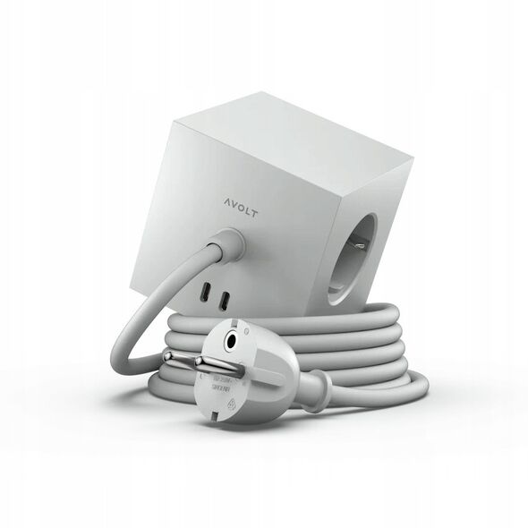 Avolt - Square 1 Usbc 30W  1.8M - Gotland Gray