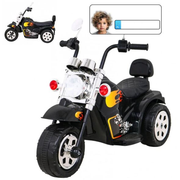 Motorek Hot Chopper Czarny EDUKAMP