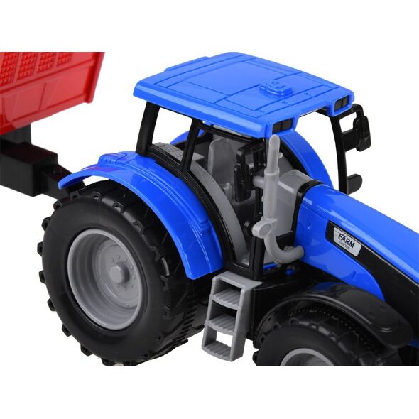 Traktor z przyczepą maszyna farmera rolnika ZA4345 EDUKAMP