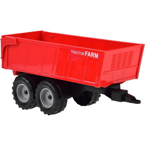 Traktor z przyczepą maszyna farmera rolnika ZA4345 EDUKAMP