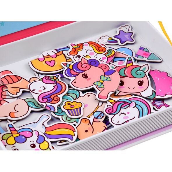 Puzzle magnetyczne bajeczny Jednorożec 39el ZA4406 EDUKAMP