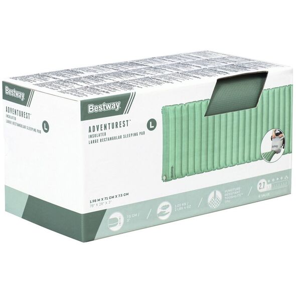 Bestway dmuchana karimata materac AdventuRest 198 x 71 cm 69618 EDUKAMP