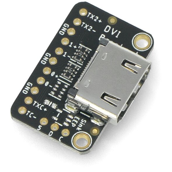 DVI Breakout Board - adapter ze złączem HDMI/DVI - do Raspberry Pi Pico - Adafruit 4984}