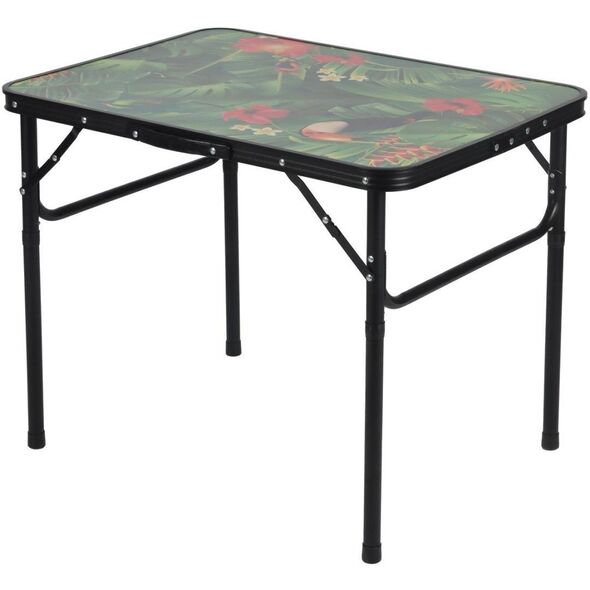 STOLIK TURYSTYCZNY 75x55x25-59CM FLOWER ENERO CAMP