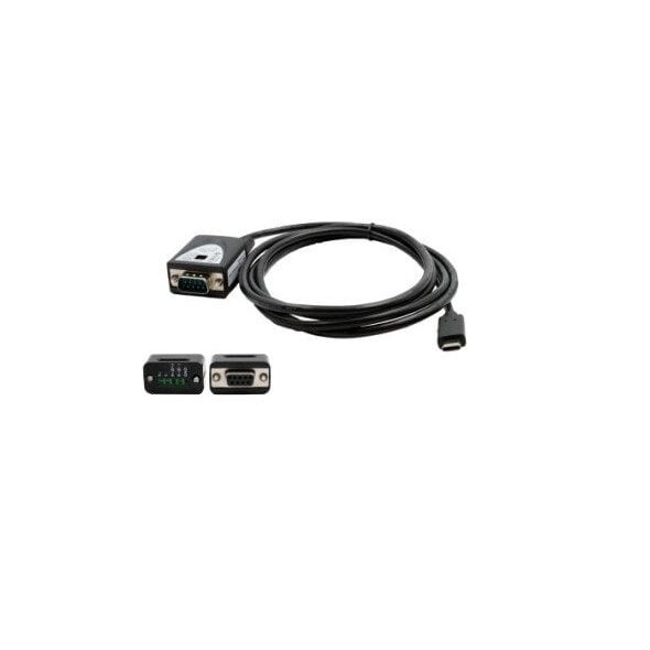 EXSYS EX-2346 Konwerter portu USB 2.0 na interfejs szeregowy 1S RS-422/485, kabel, FTDI, czarny, 1,8 m