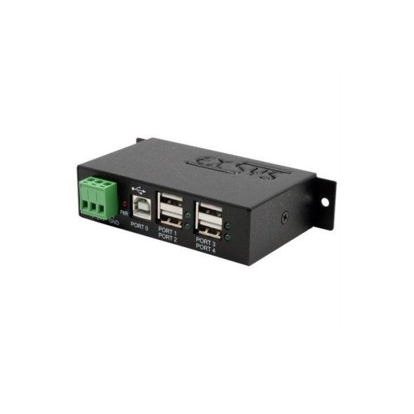 EXSYS EX-1163HMS 4-portowy koncentrator USB 2.0 Metall