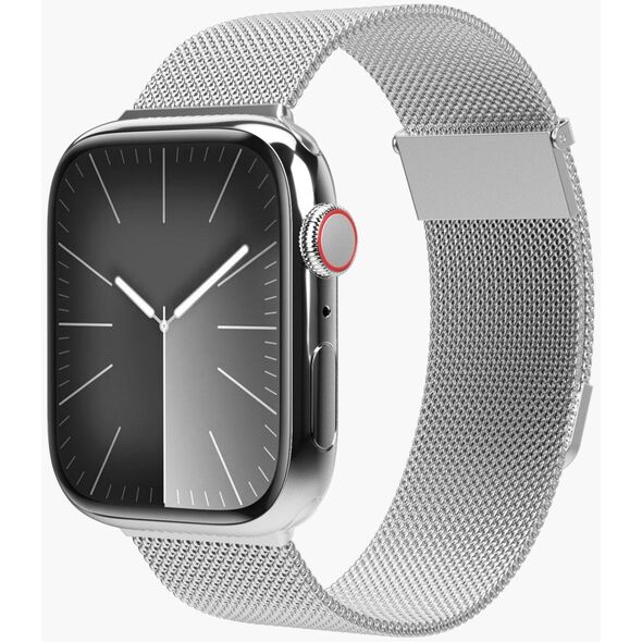 Vonmählen Milanese Loop 2, Strap, Smartwatch, Silver, Apple, Apple Watch 44 | 45 | 46 | 49 mm, Stainless steel