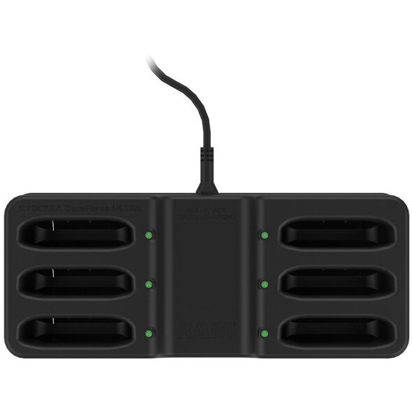 RAM Mounts RAM-DOCK-6G-KYO1PU, Freestanding, Composite, Black, Contact, Table, Kyocera DuraForce Ultra 5G E7110