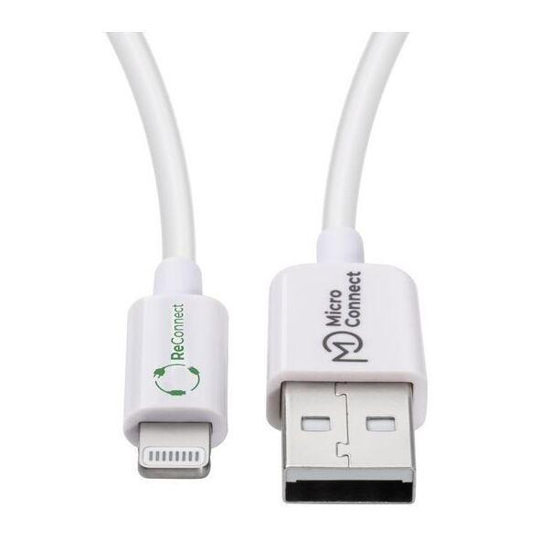 ReConnect USB-A 2.0 to Lightning cable, 2m