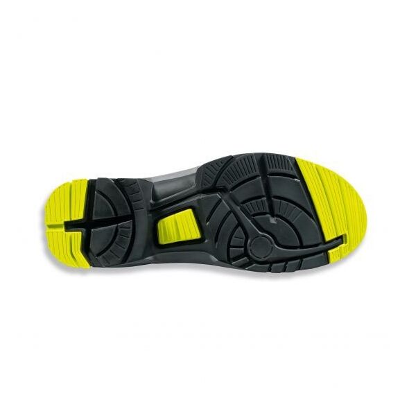 Uvex 85142, Unisex, Adult, Safety shoes, Lime, Black, P, S1, ESD, SRC, Speed laces