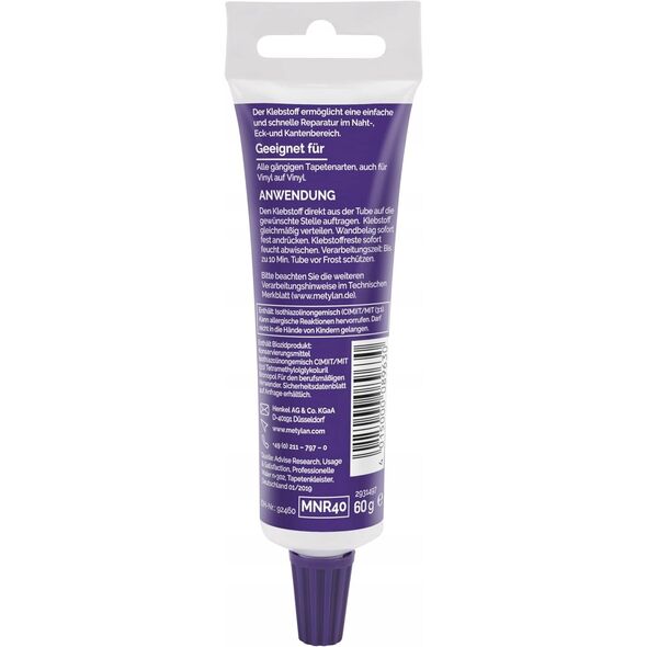 GLUE WALLPAPER METILAN F/ JOINT (60G)