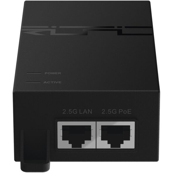 Ruijie RG-POE-50-60W-MG - 2.5 Gigabit Ethernet - 10,100,1000,2500 Mbit/s - IEEE 802.3at - IEEE 802.3bt - Schwarz - 100 m - 60 W (RG-POE-50-60W-MG)