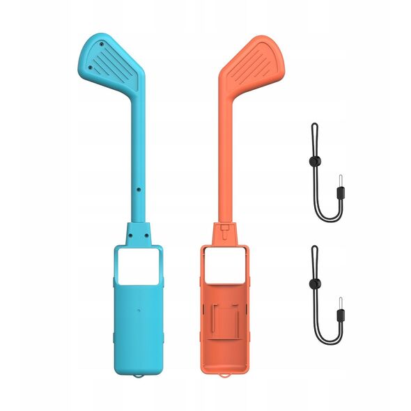 2x Μπαστούνι Γκολφ Golf Joy-con Nintendo Switch 2 / Nsw 2 / Μπλε και Πορτοκαλί / JYS-ns2265