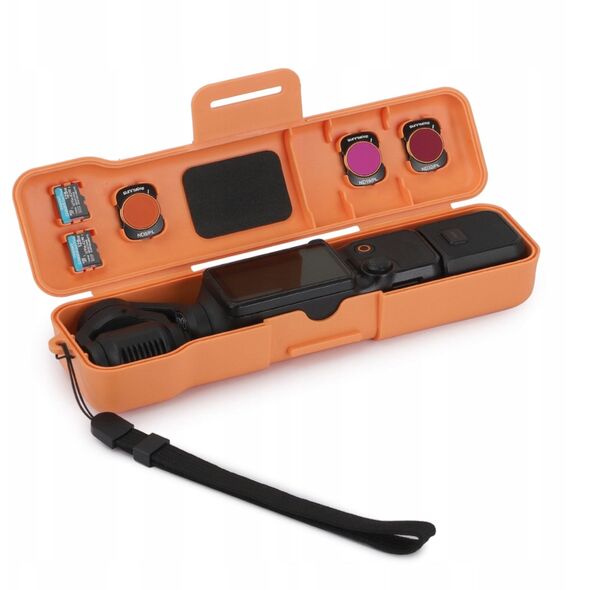 Θήκη Προστασίας Βαλίτσα Etui Για Dji Osmo Pocket 3 + Αξεσουάρ / Op3-k981-c / Πορτοκαλί