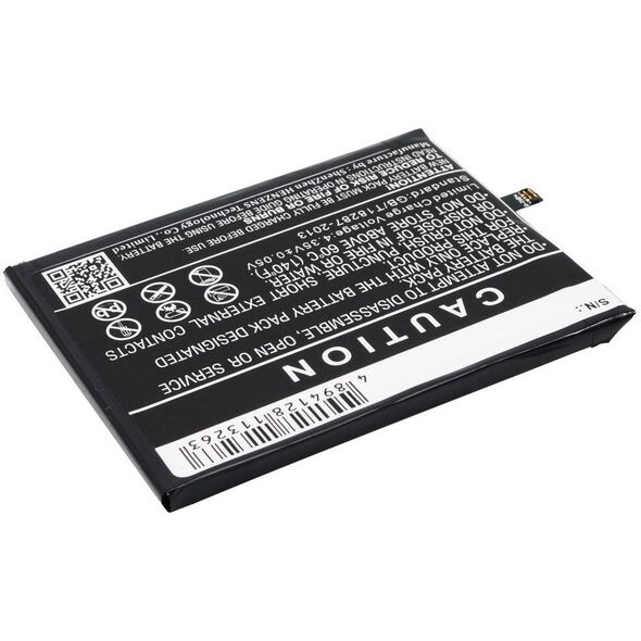 CoreParts MOBX-BAT-WKF200SL, Battery, Wiko, Black, Lithium Polymer (LiPo), 3000 mAh, 3.8 V