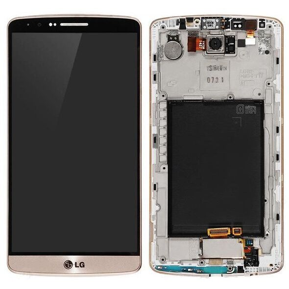 CoreParts MSPP71782, Display, LG, G3 D850, Gold, 60 mm, 160 mm