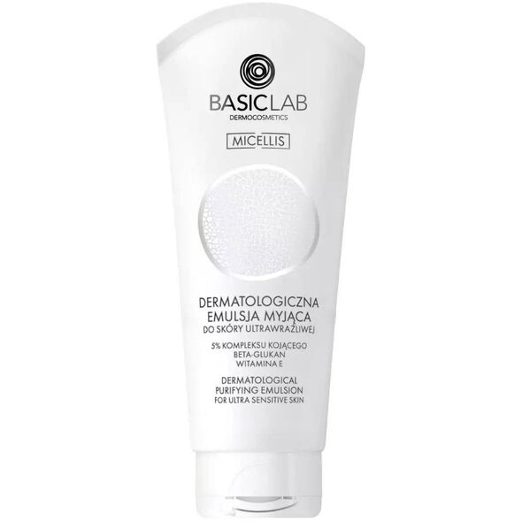 BASICLAB Micellis dermatologiczna emulsja myjąca do skóry ultrawrażliwej 100ml