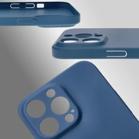 Etui Bizon Case Łupka do Apple iPhone 14 Pro Max niebieskie