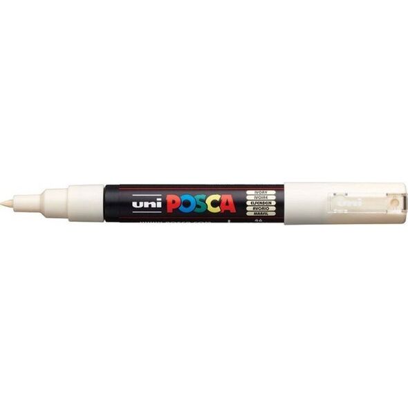 Uni MARKER PLAKATOWY UNI POSCA PC-1M KOŚĆ SŁONIOWA