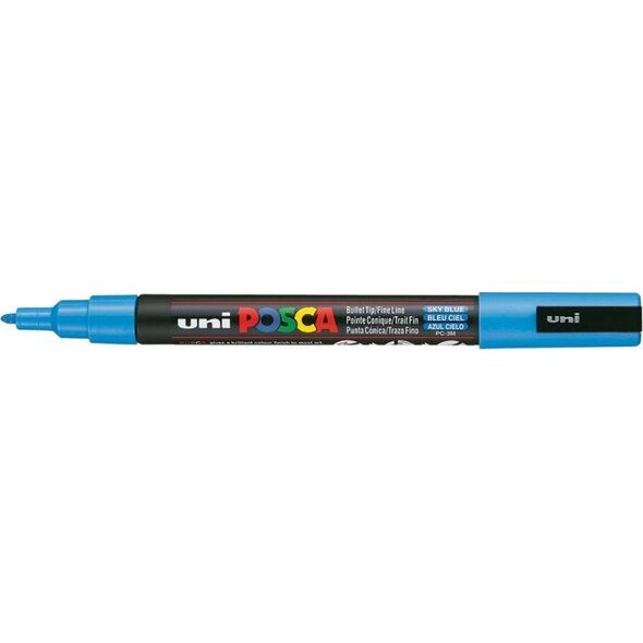 Uni MARKER PLAKATOWY UNI POSCA PC-3M BŁĘKITNY