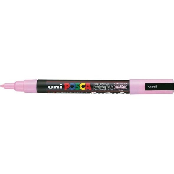 Uni MARKER PLAKATOWY UNI POSCA PC-3M JASNO-RÓŻOWY