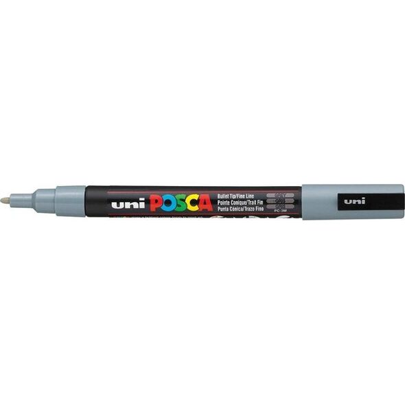 Uni Marker Posca PC-3M szary
