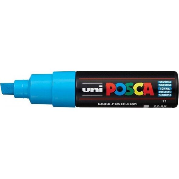 Uni MARKER PLAKATOWY UNI POSCA PC-8K TURKUSOWY