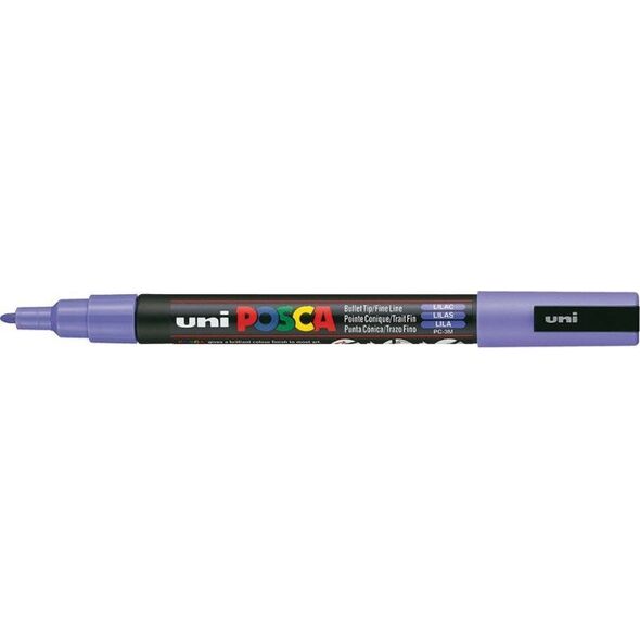 Uni MARKER PLAKATOWY UNI POSCA PC-3M LILIOWY