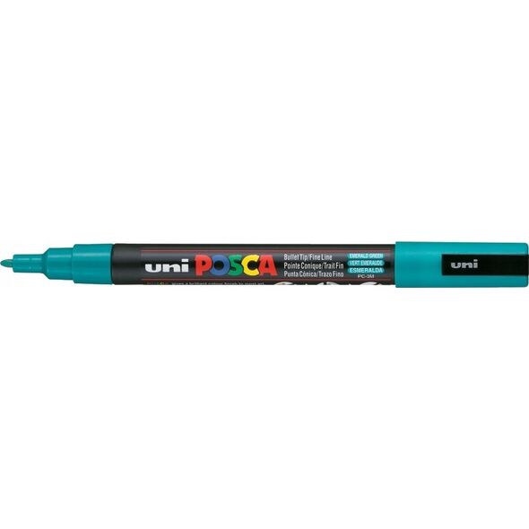 Uni Marker Do Każdej Powierzchni POSCA PC-3M SZMARAGD