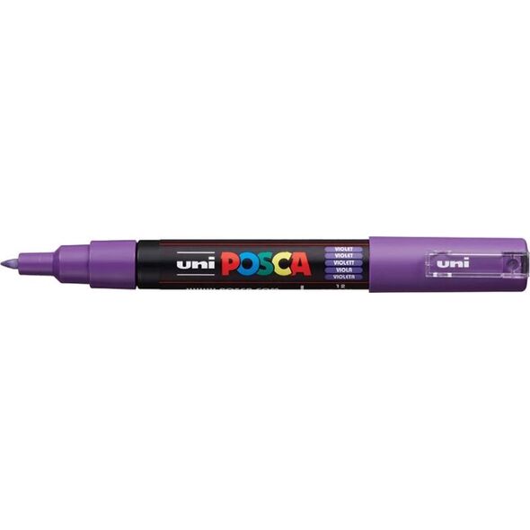 Uni MARKER PLAKATOWY UNIWERSALNY POSCA PC-1M FIOLETOWY