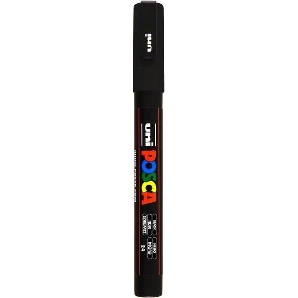 Uni Marker Do Każdej Powierzchni POSCA PC-3M CZARNY