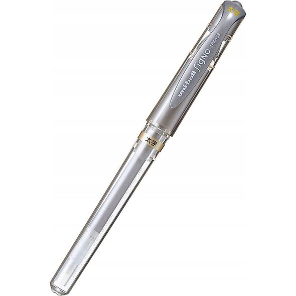 Uni Długopis żelowy Uni-Ball Signo UM-153 Srebrny, 1mm