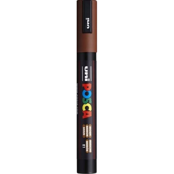 Uni MARKER POSCA PC-5M BRĄZOWY