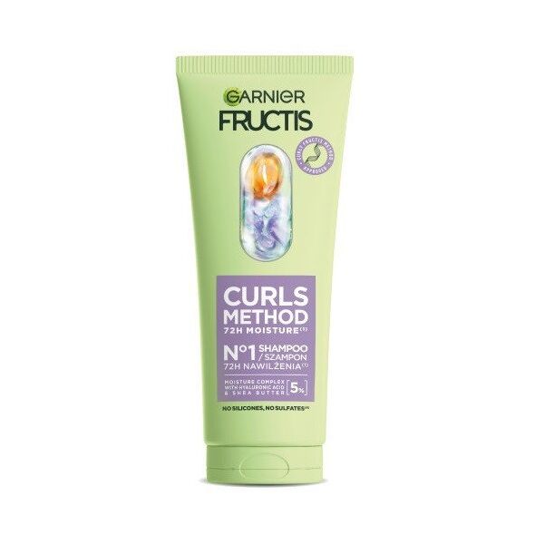 GARNIER_Fructis Curls Method nawilżający szampon do włosów kręconych i falowanych 200ml
