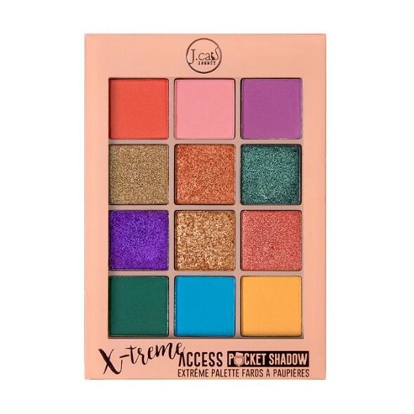J.CAT BEAUTY_X-Treme Access Pocket Shadow paleta cieni do oczu 103 Pops of Paparazzi 10g