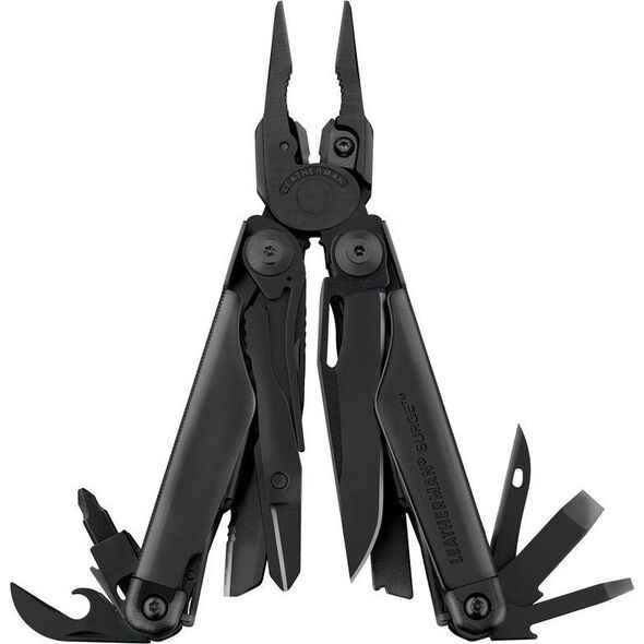 Leatherman Multitool Surge Black Kabura Molle Box 831333