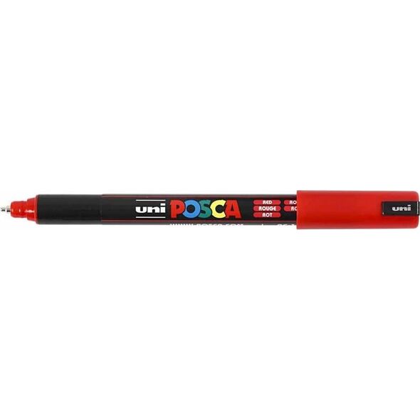 Marker Posca czerwony 0,7 mm