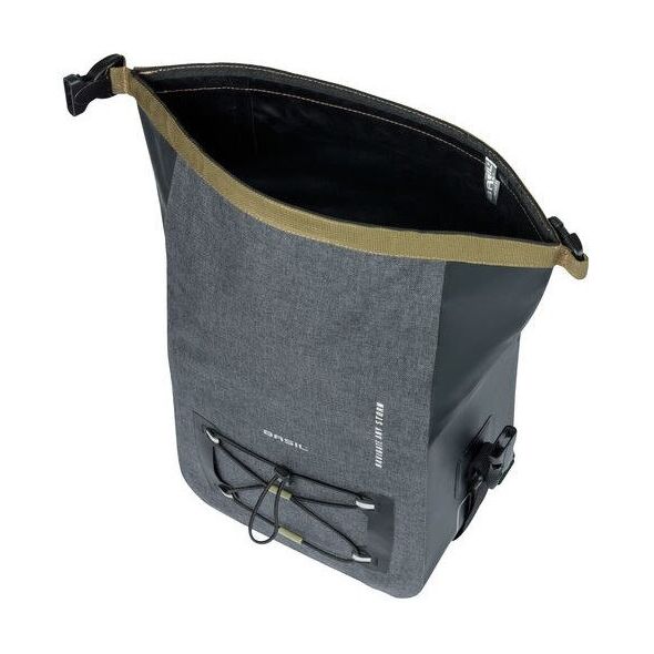 Τσάντα τιμονιού BASIL NAVIGATOR STORM KF HANDLEBAR BAG 10-11L, αδιάβροχη, γκρι μαύρο (NEW)