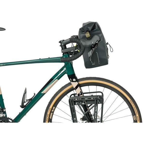 Τσάντα τιμονιού BASIL NAVIGATOR STORM KF HANDLEBAR BAG 10-11L, αδιάβροχη, γκρι μαύρο (NEW)