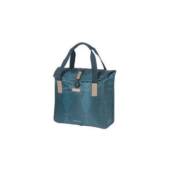 Τσάντα για σχάρα BASIL ELEGANCE BICYCLE SHOPPER 20-26L Hook On System, αδιάβροχη estate blue (NEW)