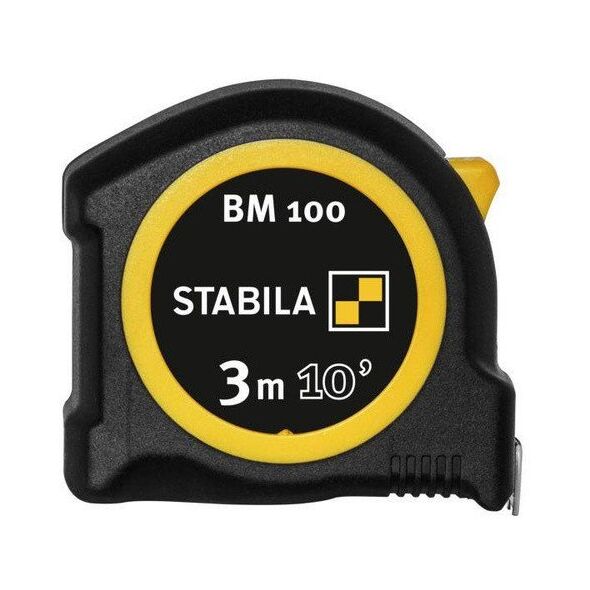 Ταινία μέτρησης τσέπης BM100 Stabila 3m/10ft