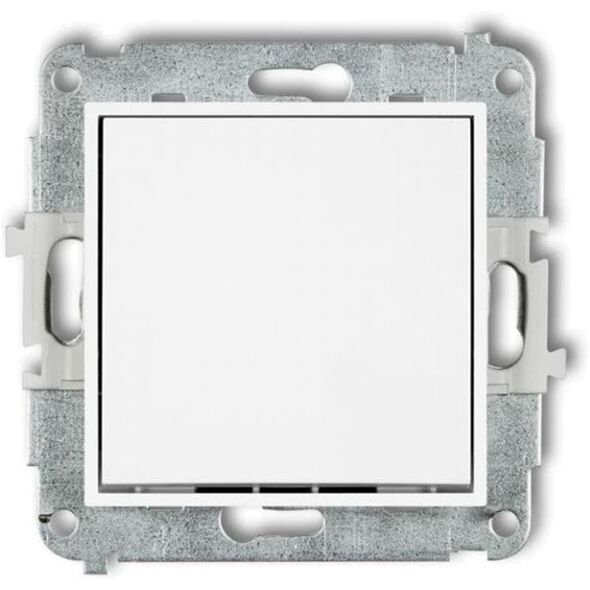 Μονοπολικός διακόπτης Karlik Mini 25MWP-1 λευκό ματ