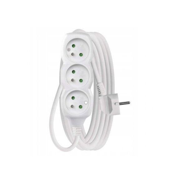 Πολύπριζο Emos P0315R 3 υποδοχές 5m 3 1,5mm