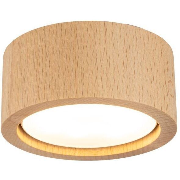 Φωτιστικό οροφής TK Lighting Eve 10123 spot 1x11W GX53 ξύλινο
